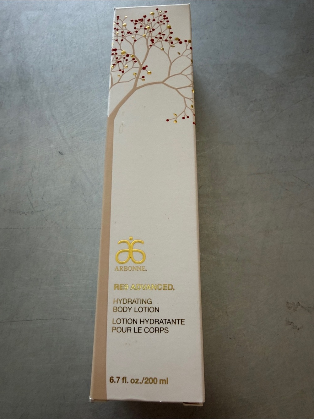 Arbonne RE9 Advanced Hydrating Body Lotion 6.7 oz NEW Sealed